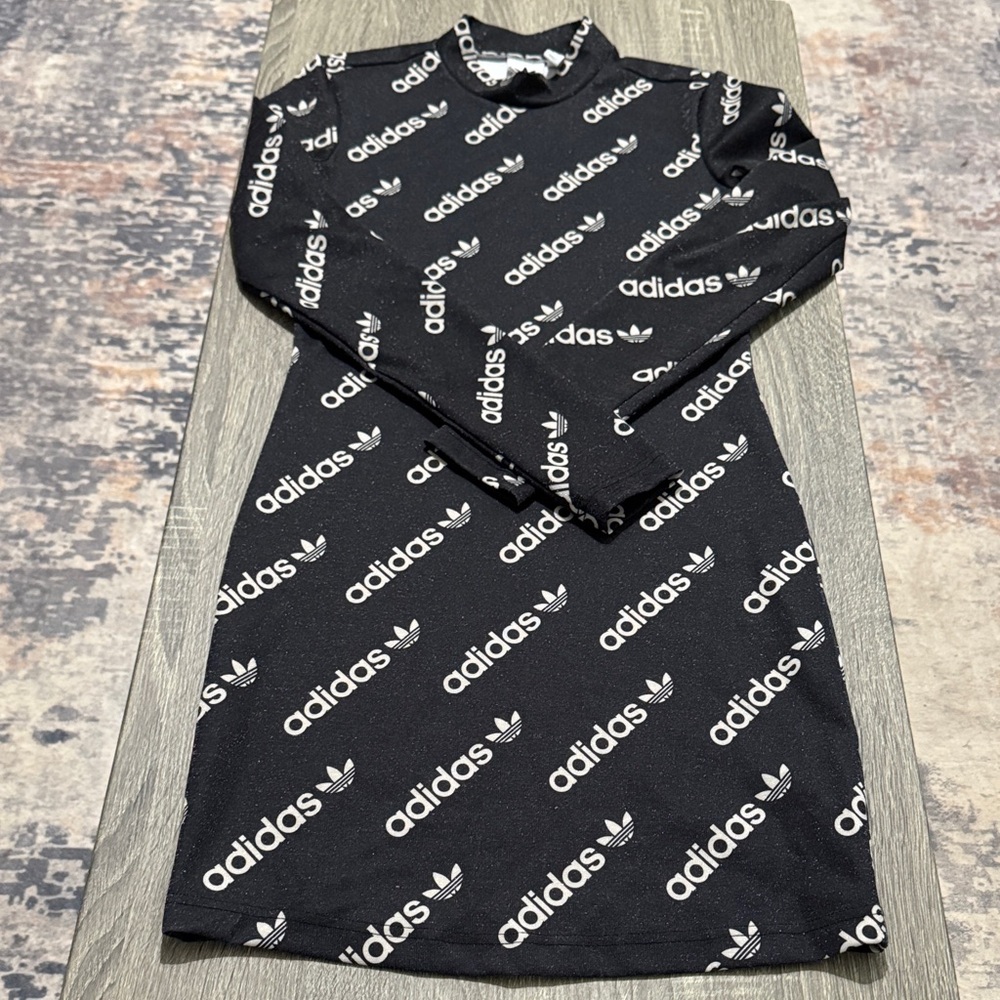 Adidas Monochrome Logo Dress